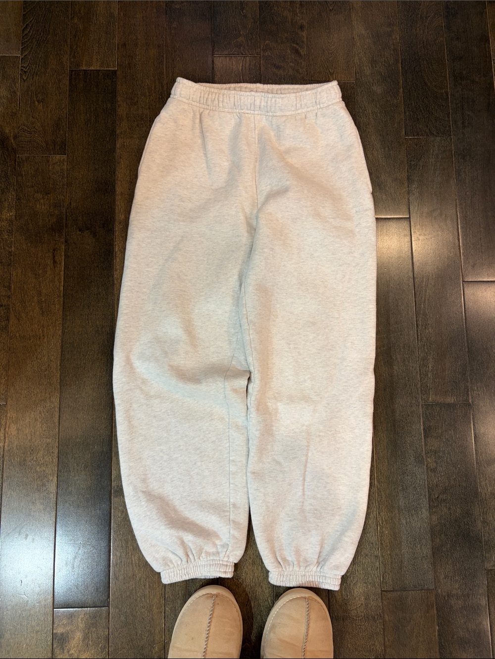 Aritzia Sweatfleece Cozy Fleece Joggers in Off-White - Picture 7 of 10